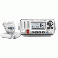 Icom IC-M424G Fixed Mount VHF Marine Transceiver with Built-In GPS Super White